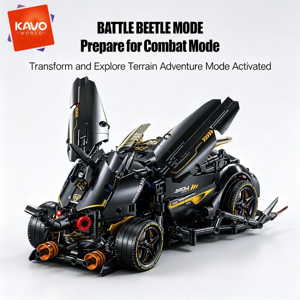 Stem Robotics Kit - KAVOWORLD 1248 قطعة من مكعبات البناء
