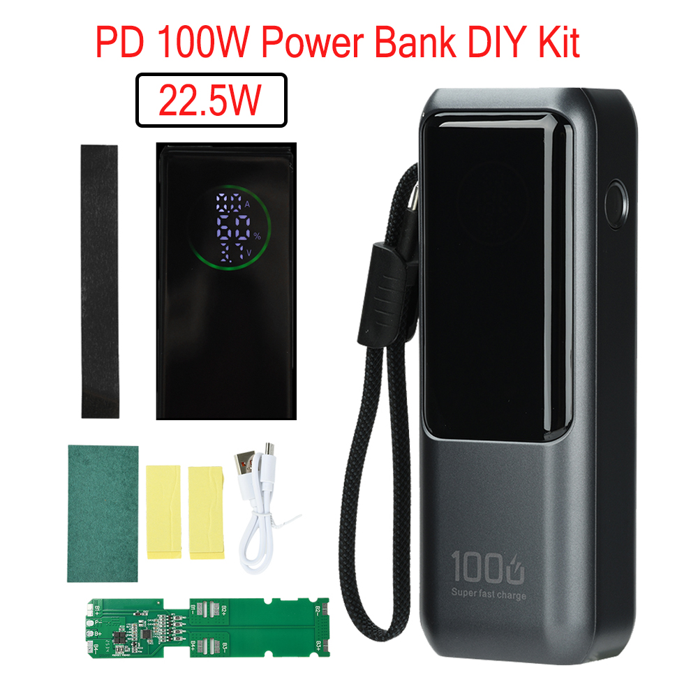 Electronics Project Kit - مجموعة باور بانك شحن سريع بقدرة