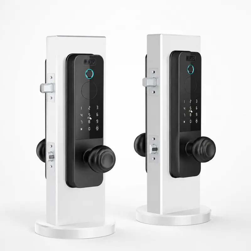 Smart Door Lock Wifi - قفل باب خشبي ذكي للحدائق مع