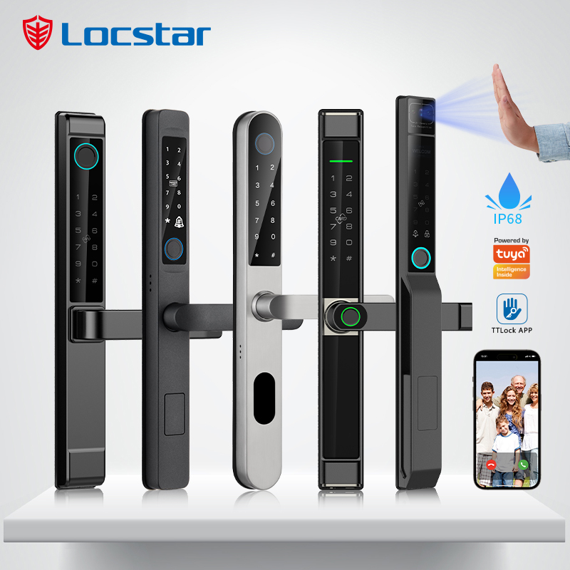 Smart Door Lock Wifi - قفل باب ذكي نحيف مخصص للأمان،