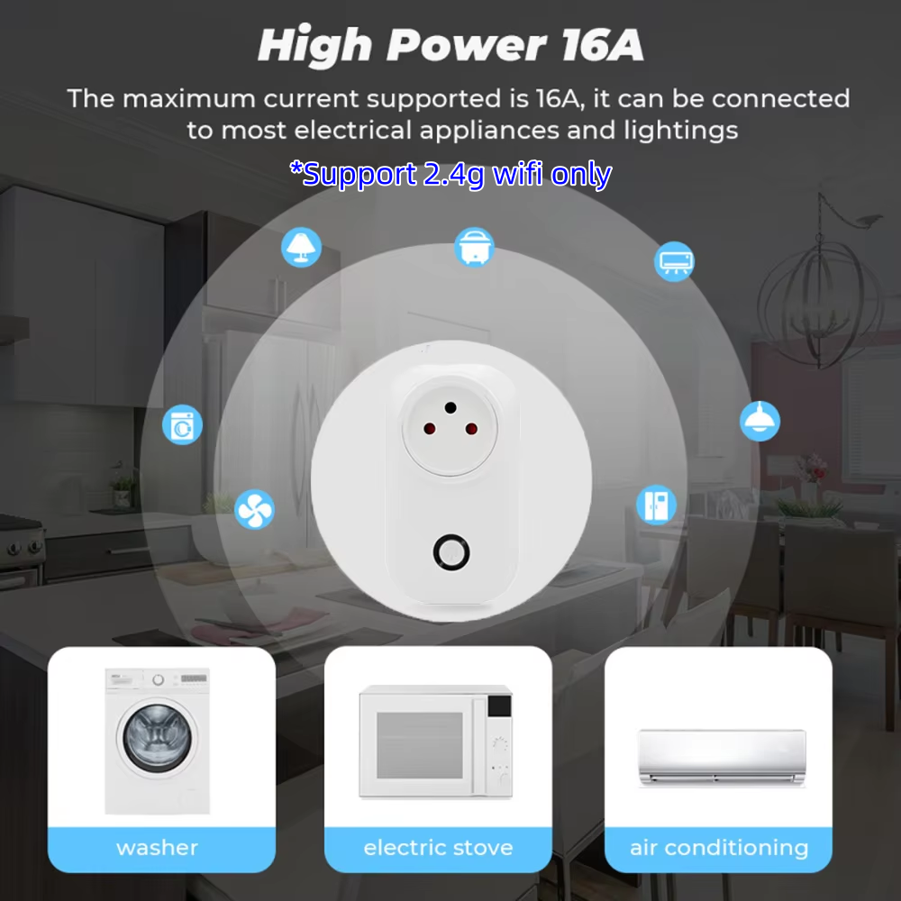 Tuya مأخذ (فيشة) ذكي الإسرائيل - مراجعة Smart Light Switch Wifi وسعره