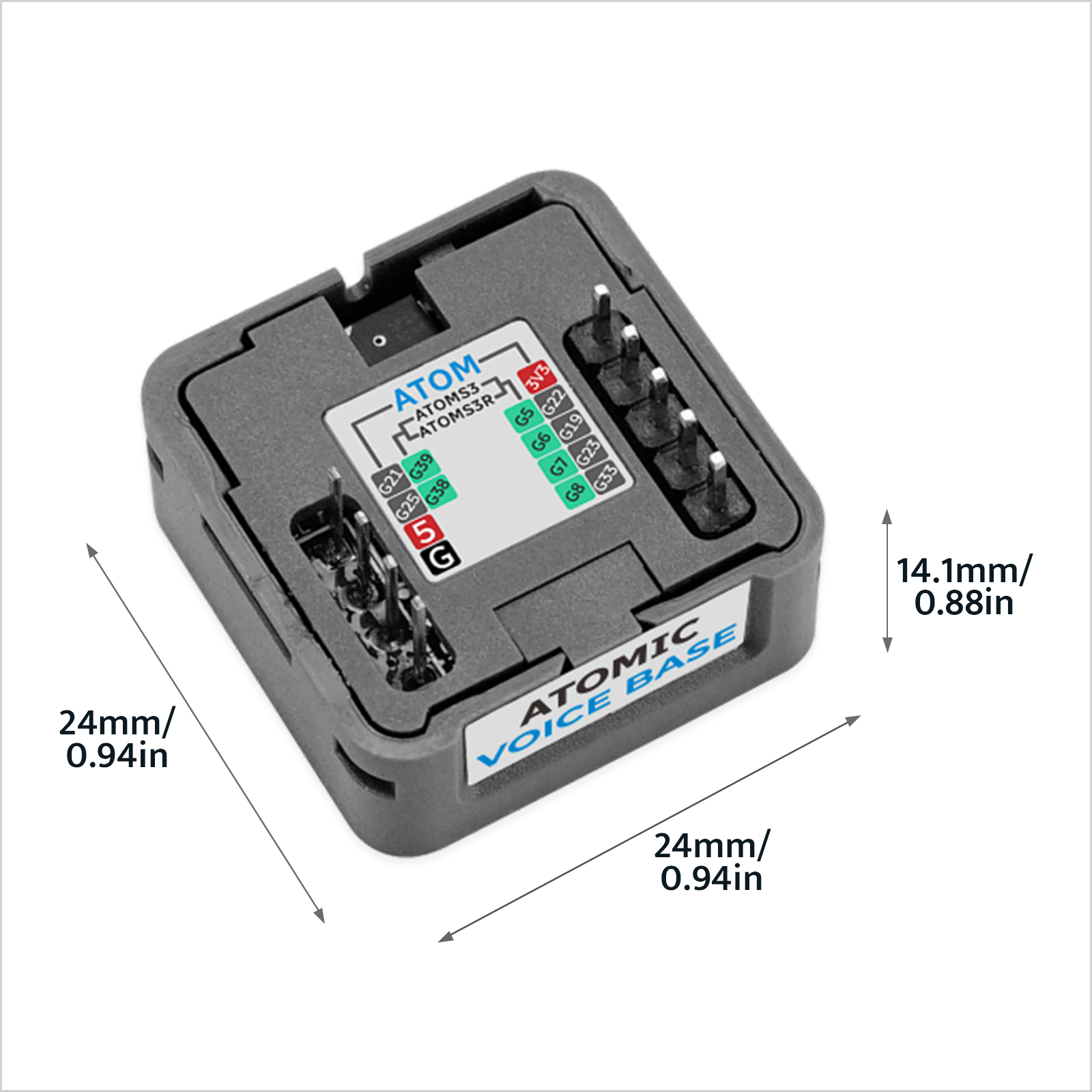 قاعدة صوتية أتوميك رسمية من M5 - مراجعة Electronics Project Kit وسعره