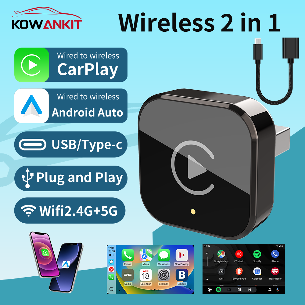 محول Carplay اللاسلكي Android  - مراجعة Wifi Smart Plug وسعره
