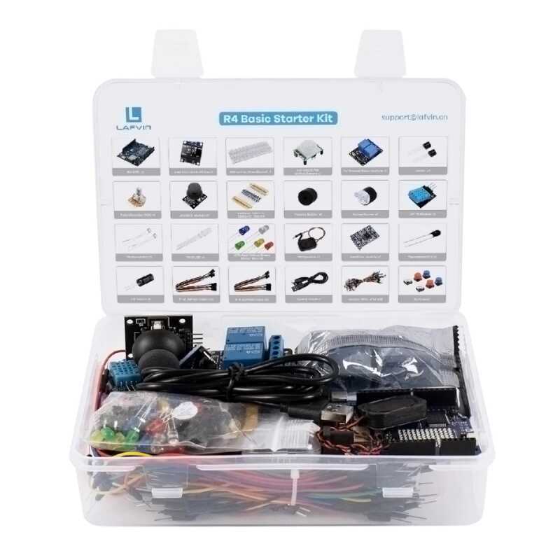 مجموعة أدوات تطوير UNO R4 المت - مراجعة Electronics Project Kit وسعره