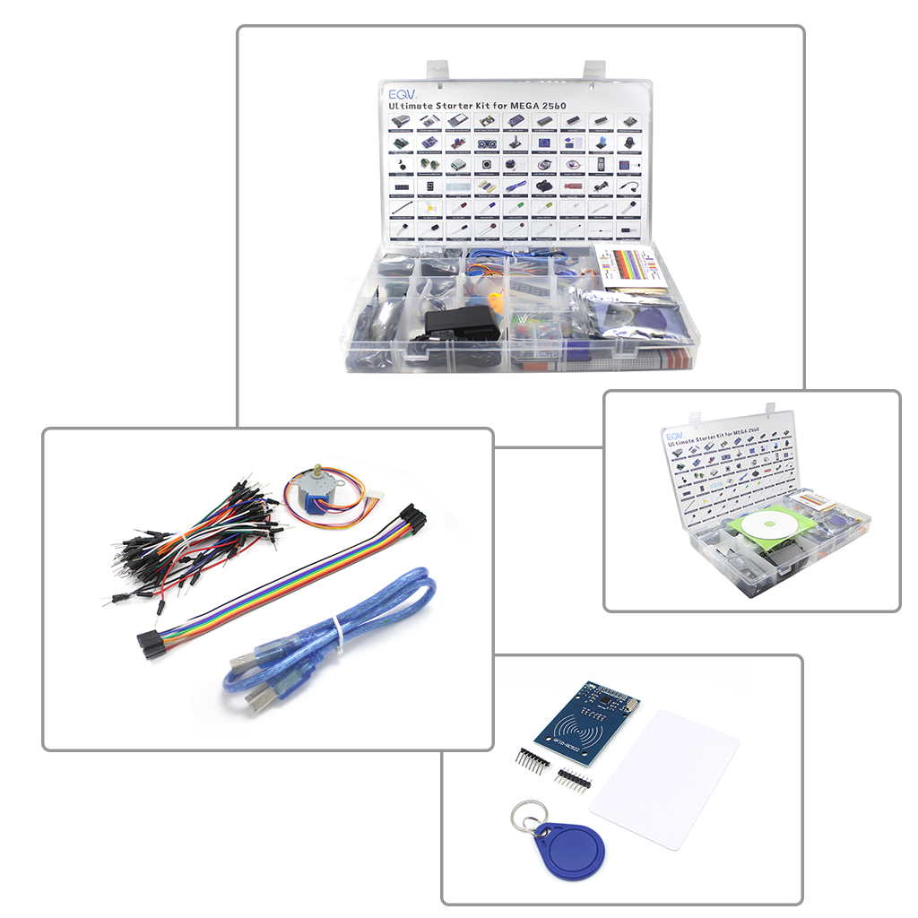 EQV MEGA 2560 Project مجموعة ا - مراجعة Esp32 Smart Home Kit وسعره
