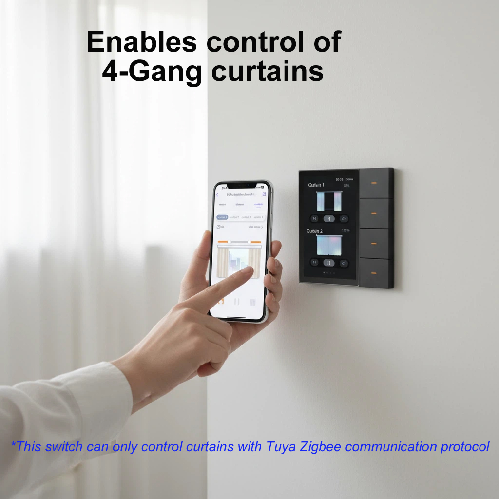 لوحة تحكم ذكية F3-pro من Tuya  - مراجعة Smart Home Automation Kit وسعره