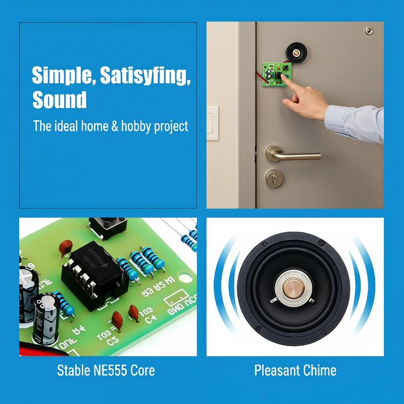 طقم تدريب على اللحام لجرس البا - مراجعة Electronics Project Kit وسعره