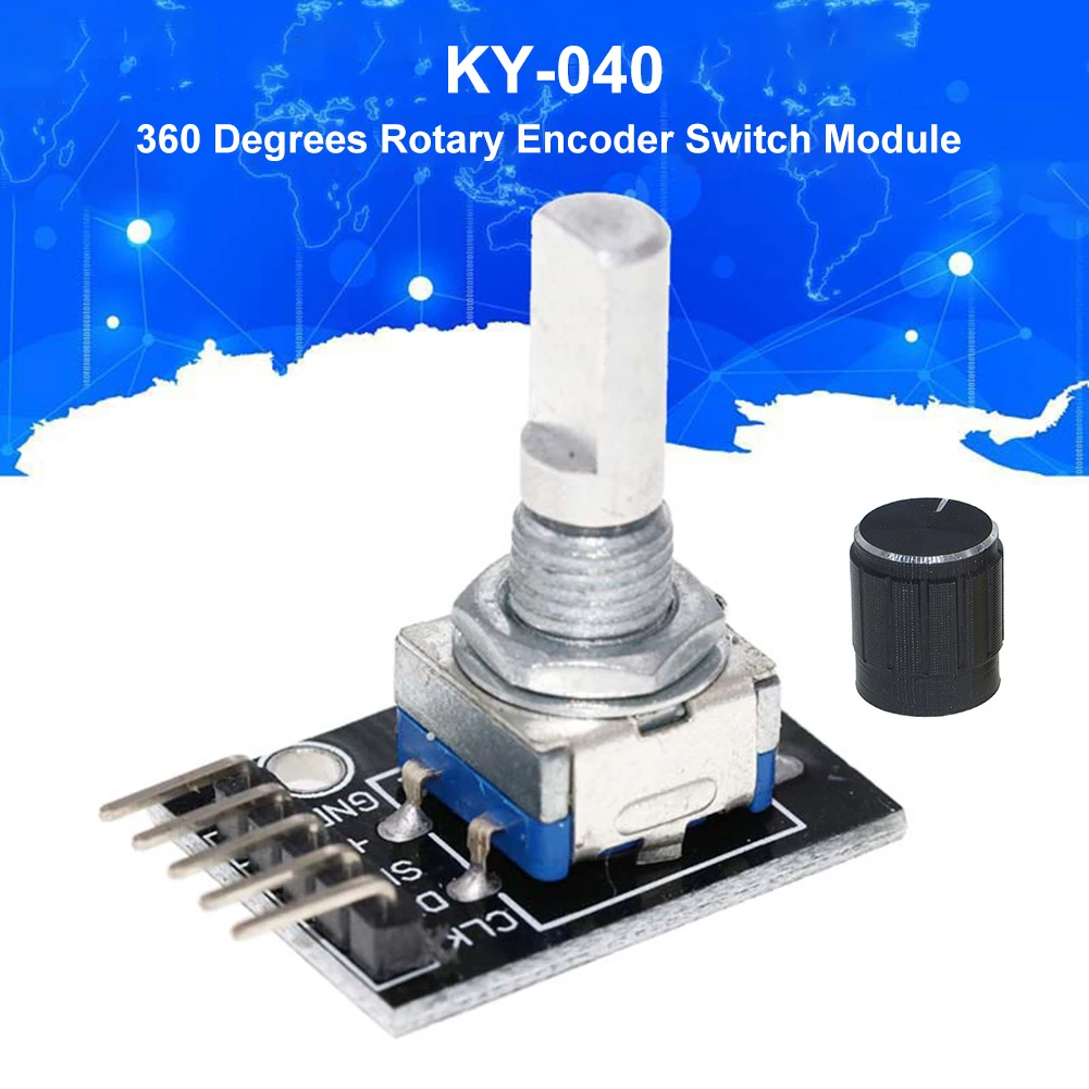 1-8 قطع وحدة مشفر دوار 360 درج - مراجعة Sensor Kit Arduino وسعره