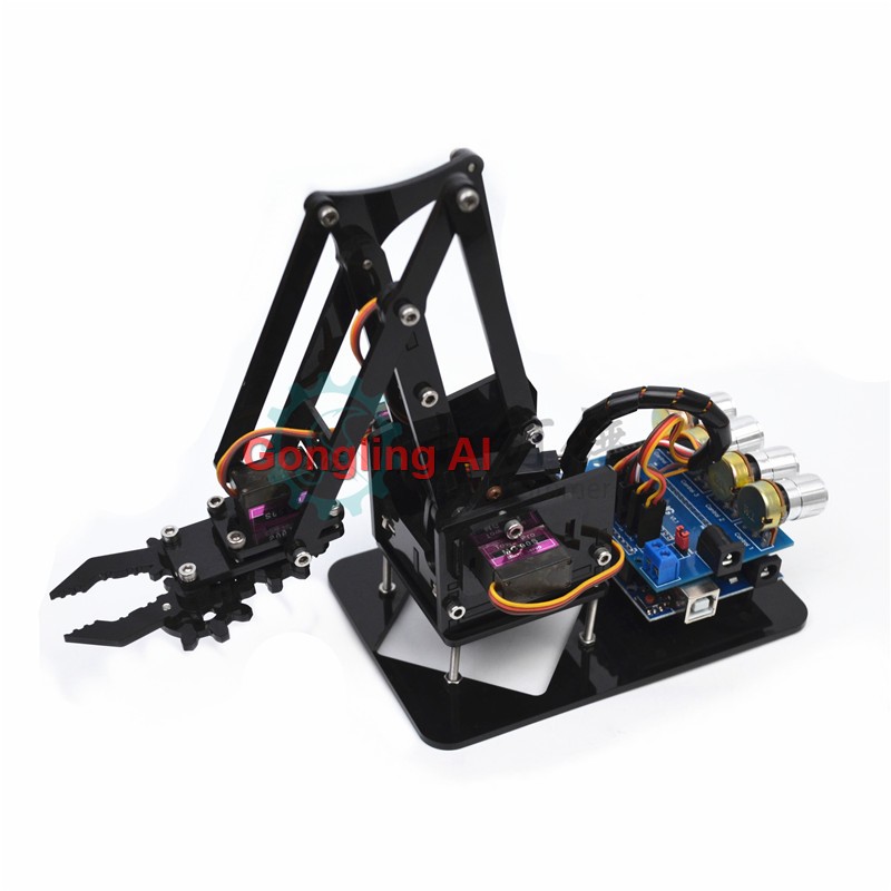 ذراع روبوت ميكانيكي STEM بـ 4  - مراجعة Stem Robotics Kit وسعره