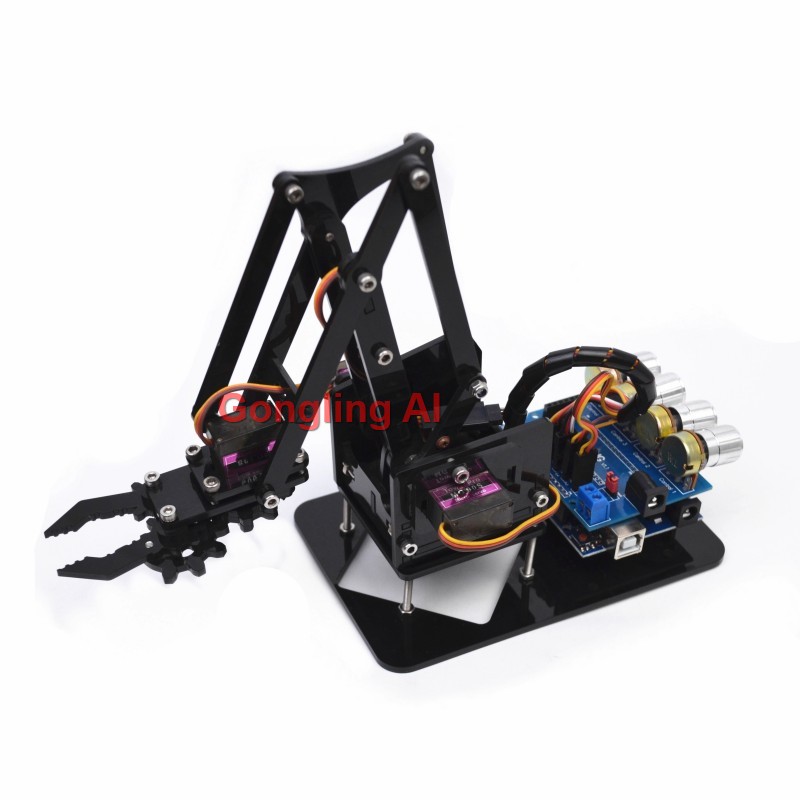 ذراع روبوت ميكانيكي STEM بـ 4  - مراجعة Stem Robotics Kit وسعره