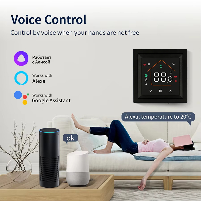 ثرموستات ذكي يعمل بالواي فاي م - مراجعة Wifi Thermostat وسعره