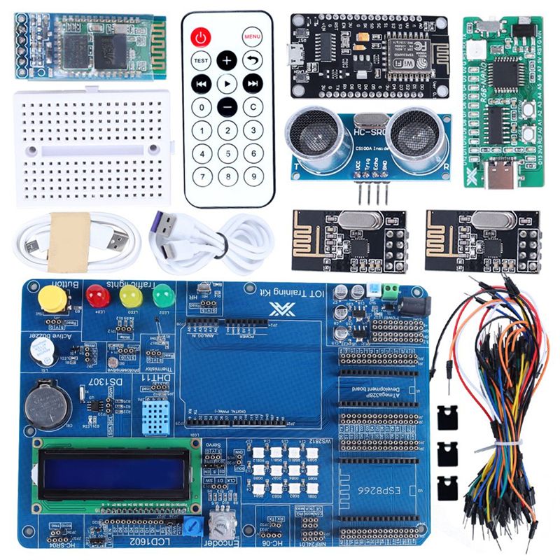 M07K-مجموعة أدوات احترافية لبد - مراجعة Iot Kit Beginner وسعره